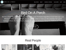 Tablet Screenshot of birdonaperch.com